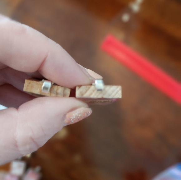 Scrabble Tile Best Friend Sisters friendship Vintage style Whimsical Handmade - Picture 4 of 10